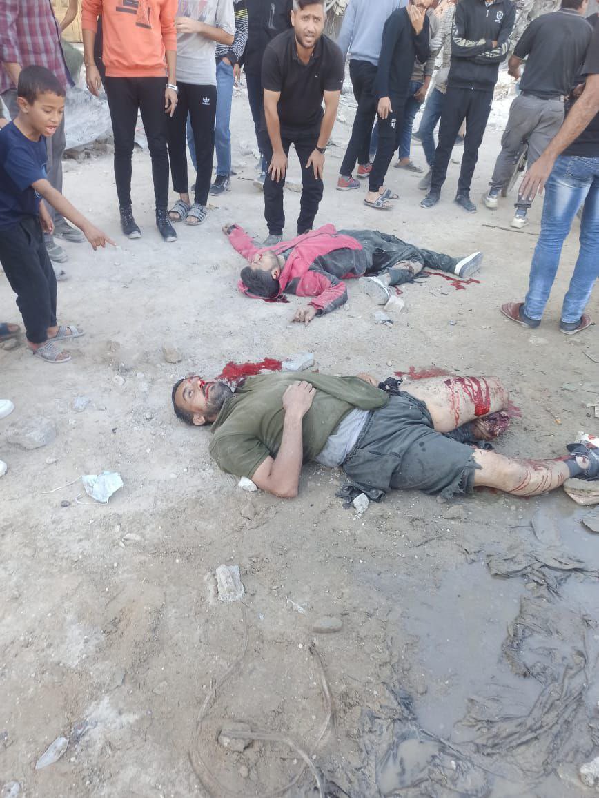 Five Palestinians Killed in Israeli Air Strike Gaza City