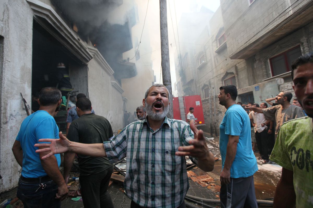 Palestinian Casualties in Gaza Strip Reported