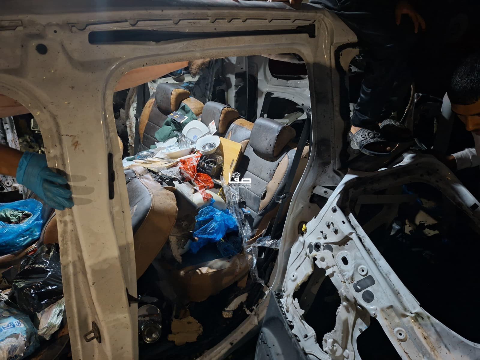 Airstrike on civilian vehicle kills 2, wounds 5 northwest of Gaza City