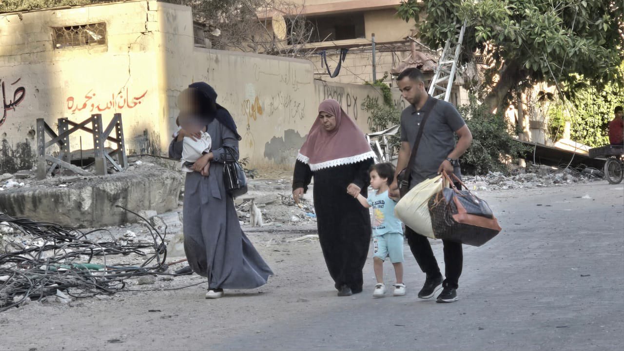 Palestinian journalist seeks safe place for family after Israeli bombing