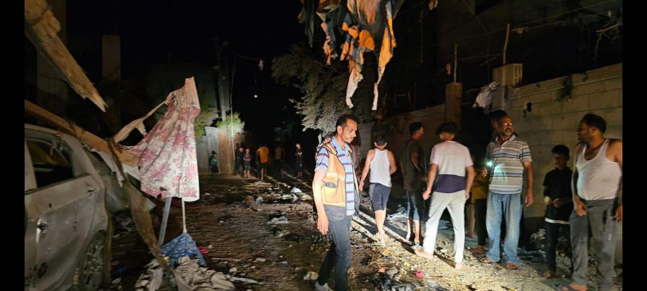 Israeli Bombing in Nuseirat Camp: Deaths and Injuries Reported