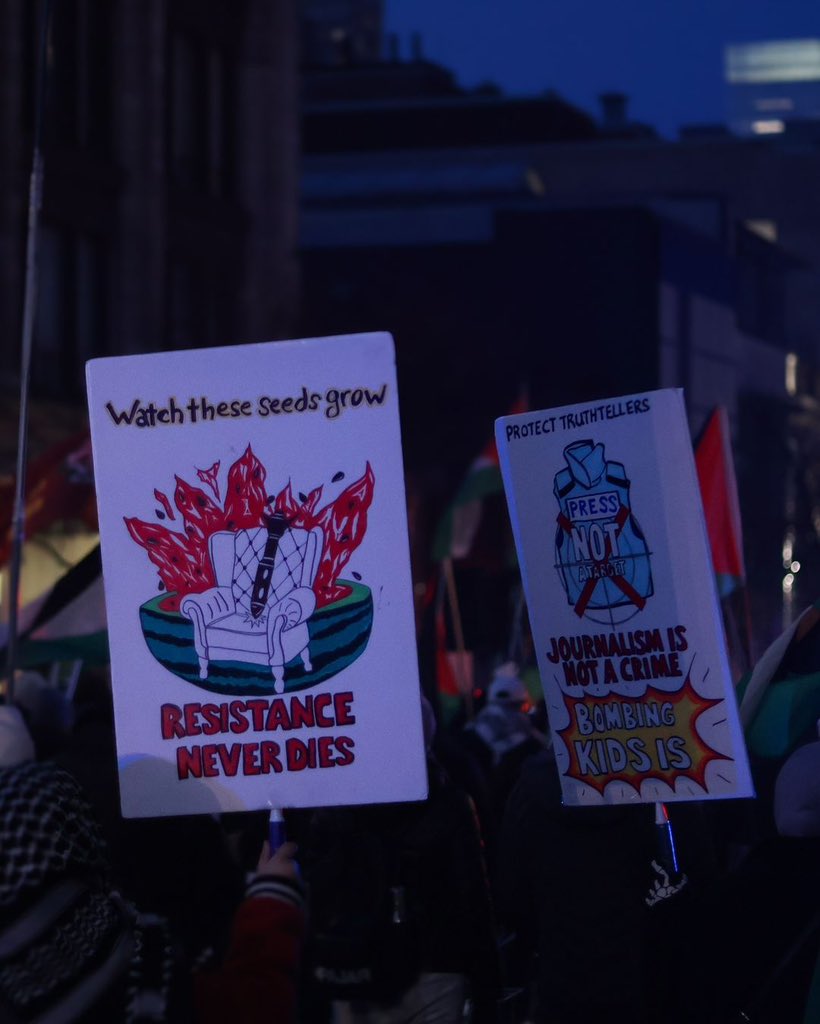 Montreal Protests Show Solidarity with Palestine and Lebanon