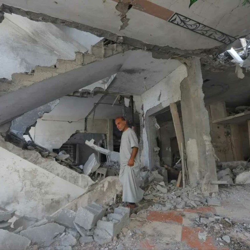 Israeli airstrike destroys Abu Shokyan family home in Nuseirat camp