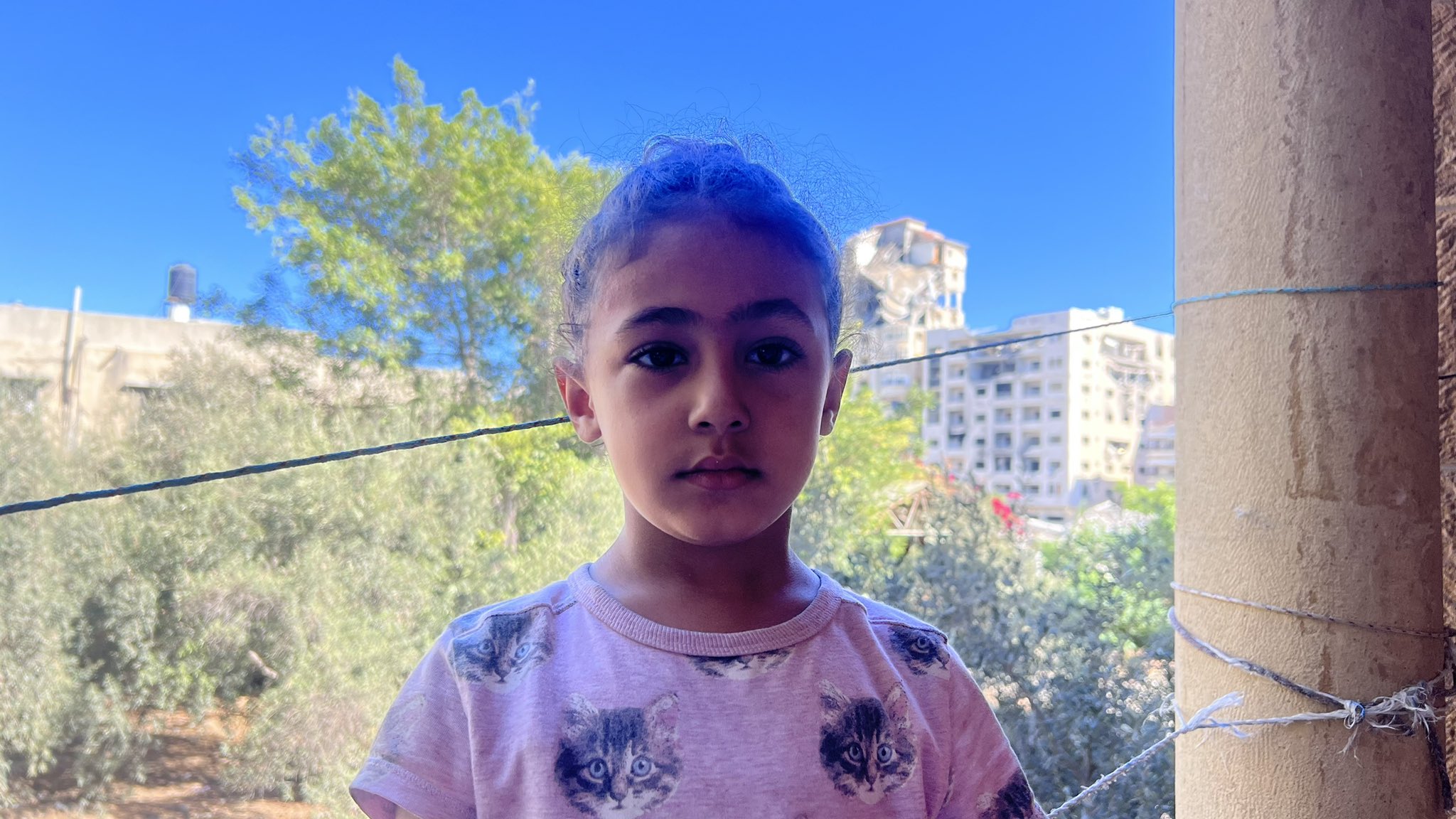 Daughter grieves mother killed in Israeli military action