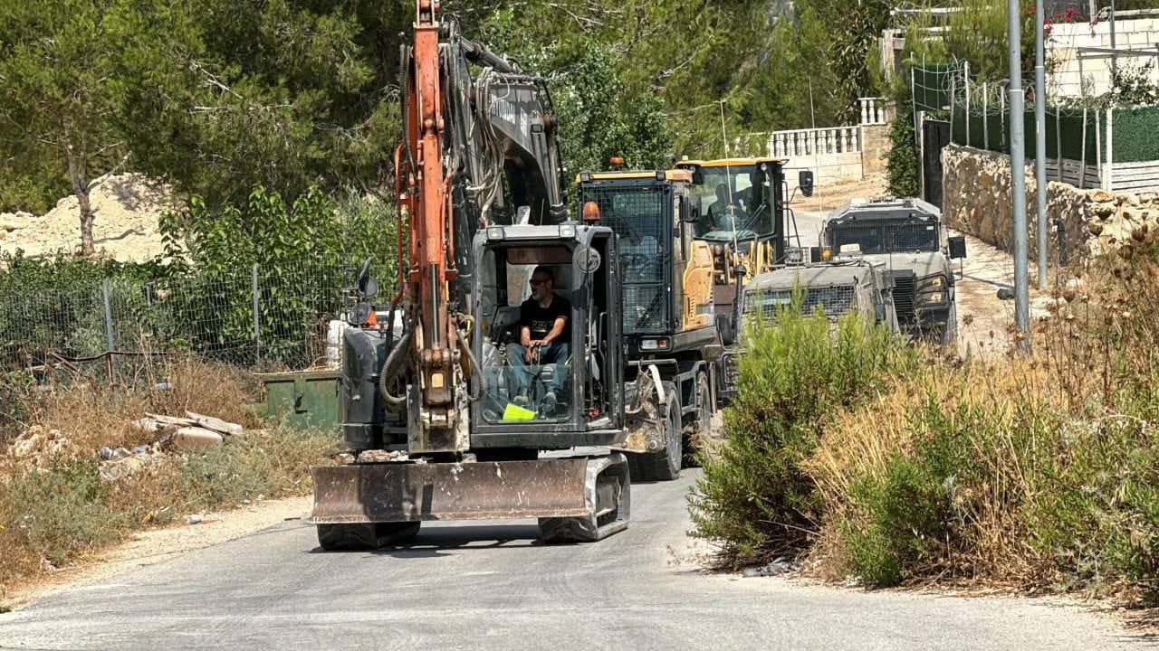 Israeli forces demolish Palestinian home in Al-Walaja town