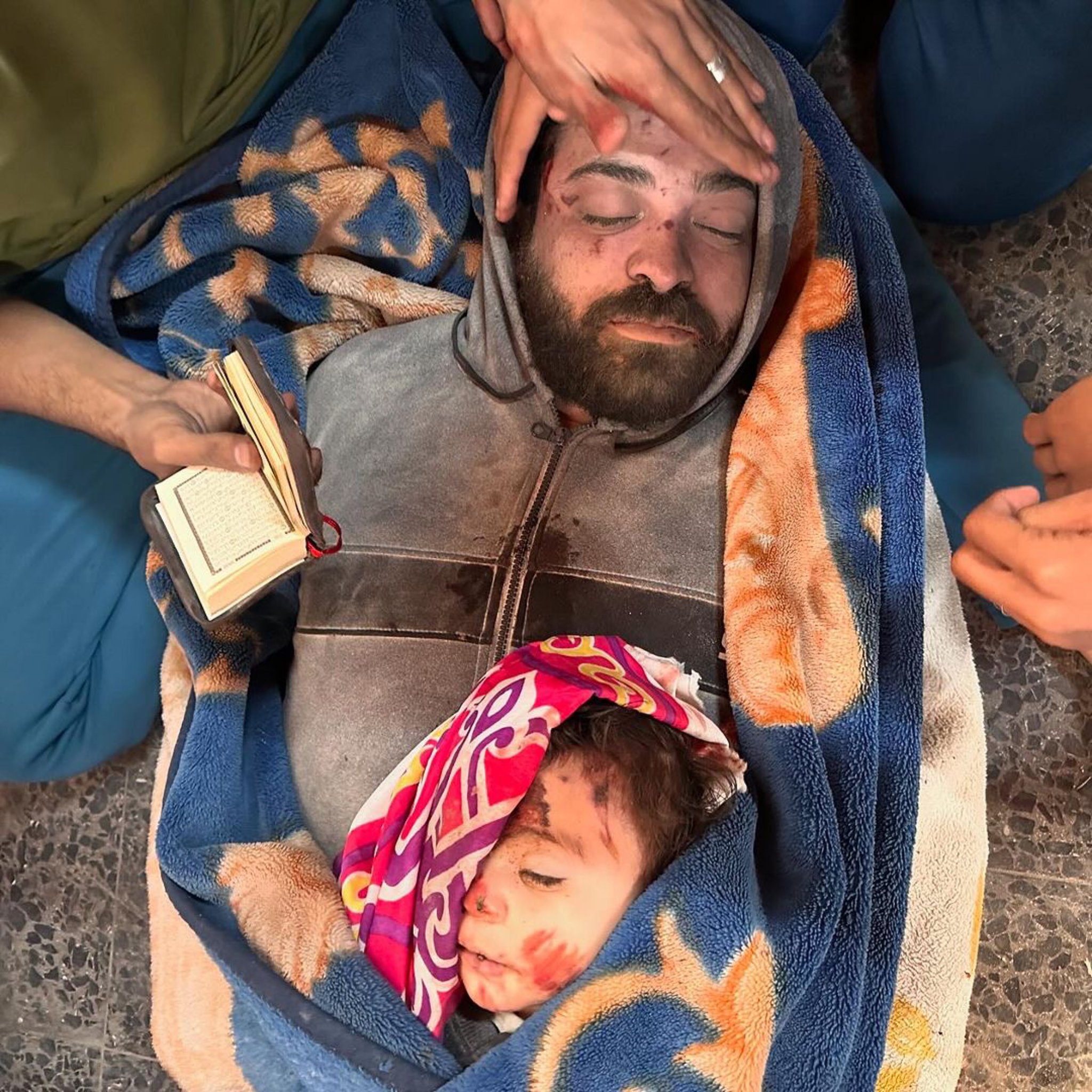 10-month-old child and father killed in Israeli airstrike