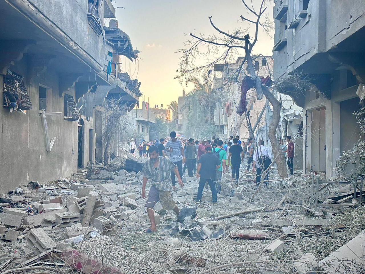 Israel drops 82000 tons explosives Gaza destroys infrastructure