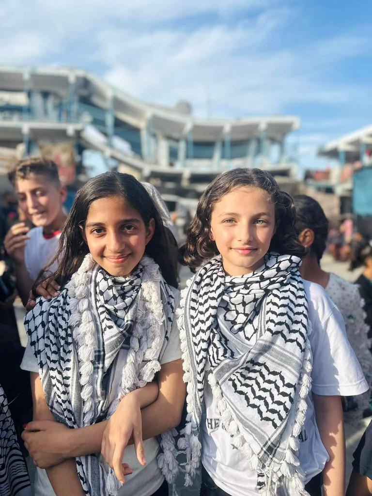 School sheltering displaced persons in northern Gaza Strip