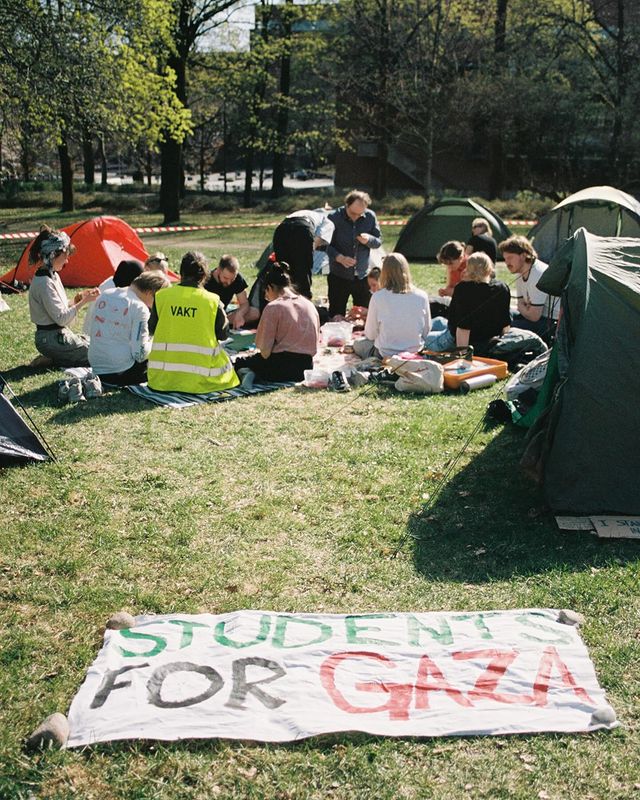 University of Oslo Students Organize Palestinian Solidarity Workshop