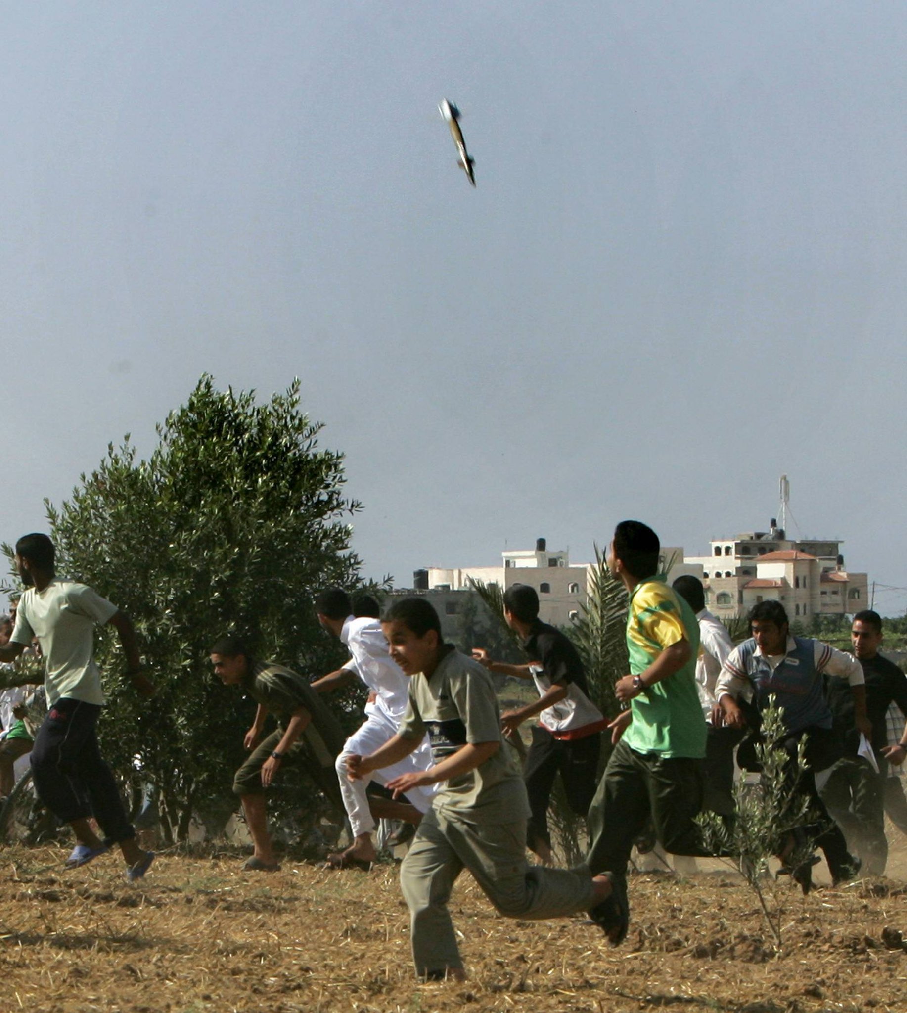 Israeli missile strike on Gaza civilians in 2008