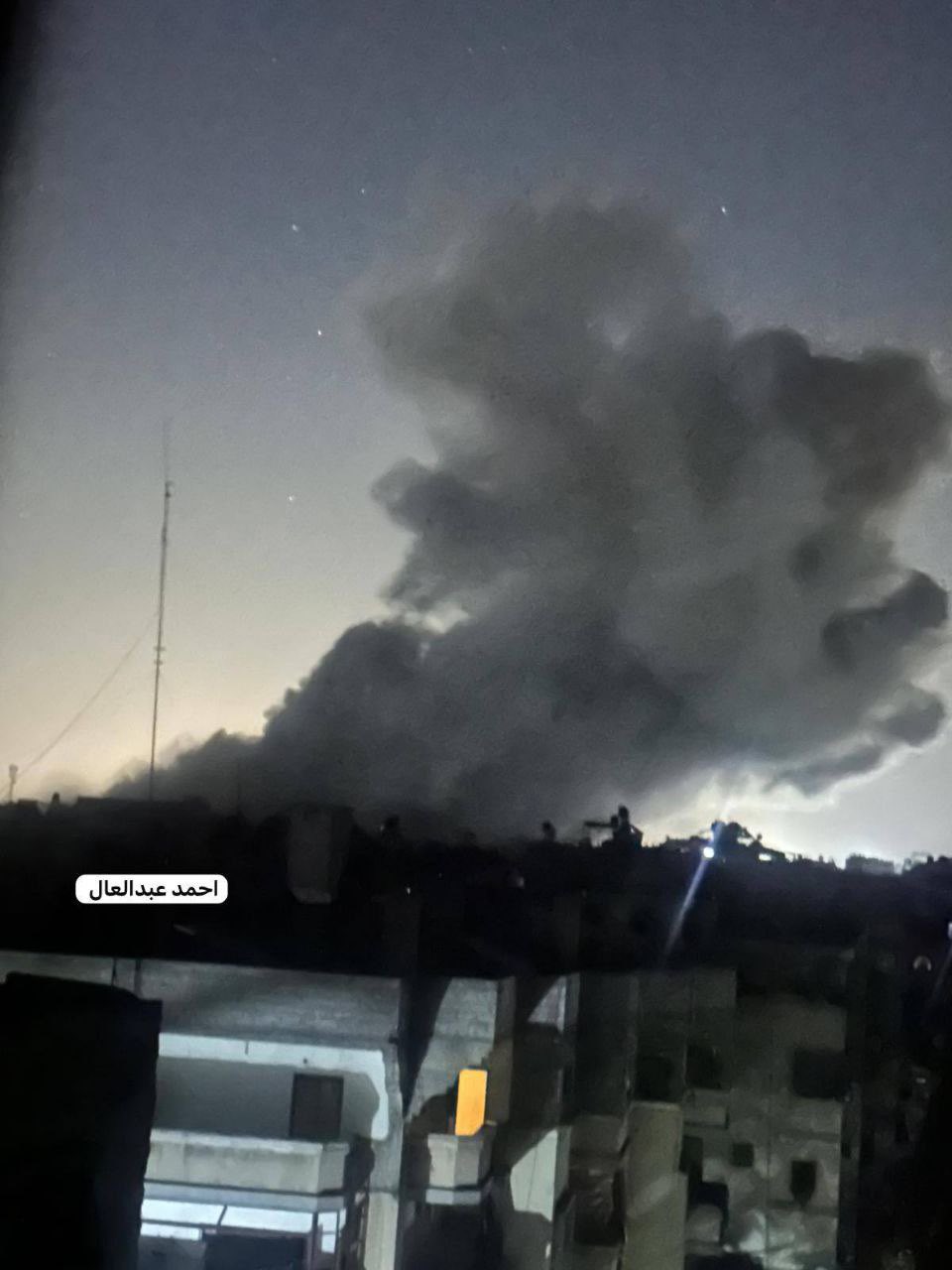 Israeli airstrikes reported southeast of Khan Yunis in Gaza