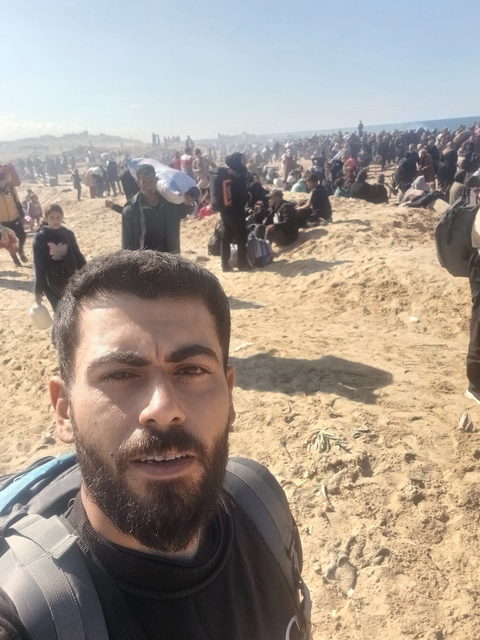 Firsthand account of displacement and danger in Gaza