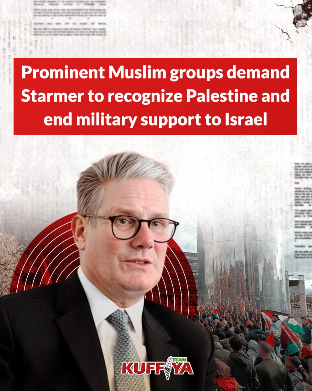 Muslim Groups Urge UK to Recognize Palestine, End Israel Arms Support