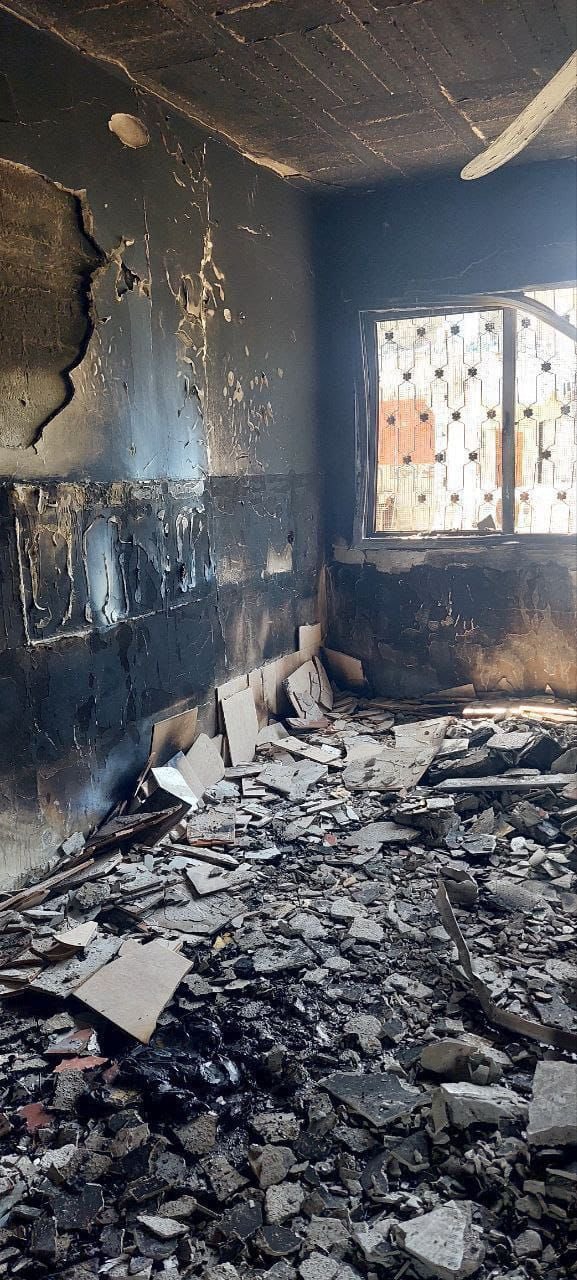 Damage to Dr. Al-Sibakhi’s Home in Gaza