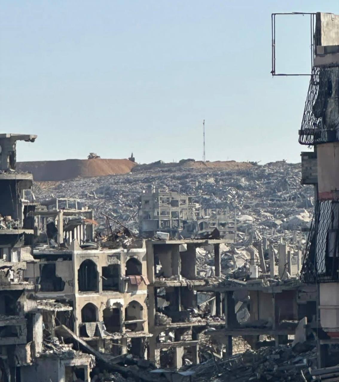 Destruction in Jabalia Camp and Beit Lahia Northern Gaza Strip