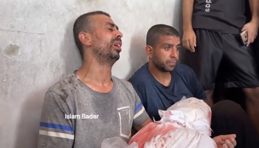 Israeli bombing kills and wounds children in Gaza City
