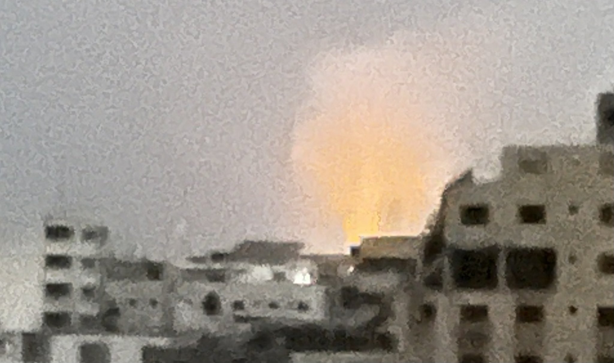 Israeli bombings strike residential building in Gaza City