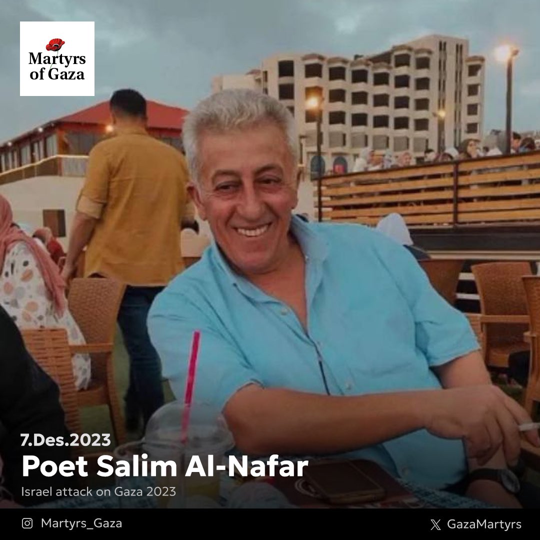 Salim Al-Nafar: Poet and Martyr from Jaffa