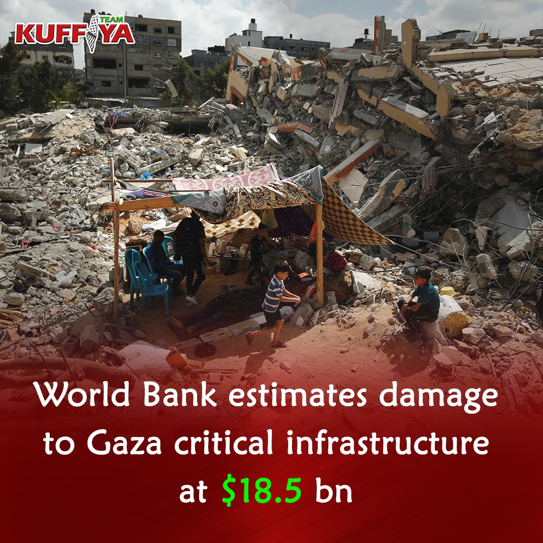 World Bank Reports $18.5B Gaza Infrastructure Damage