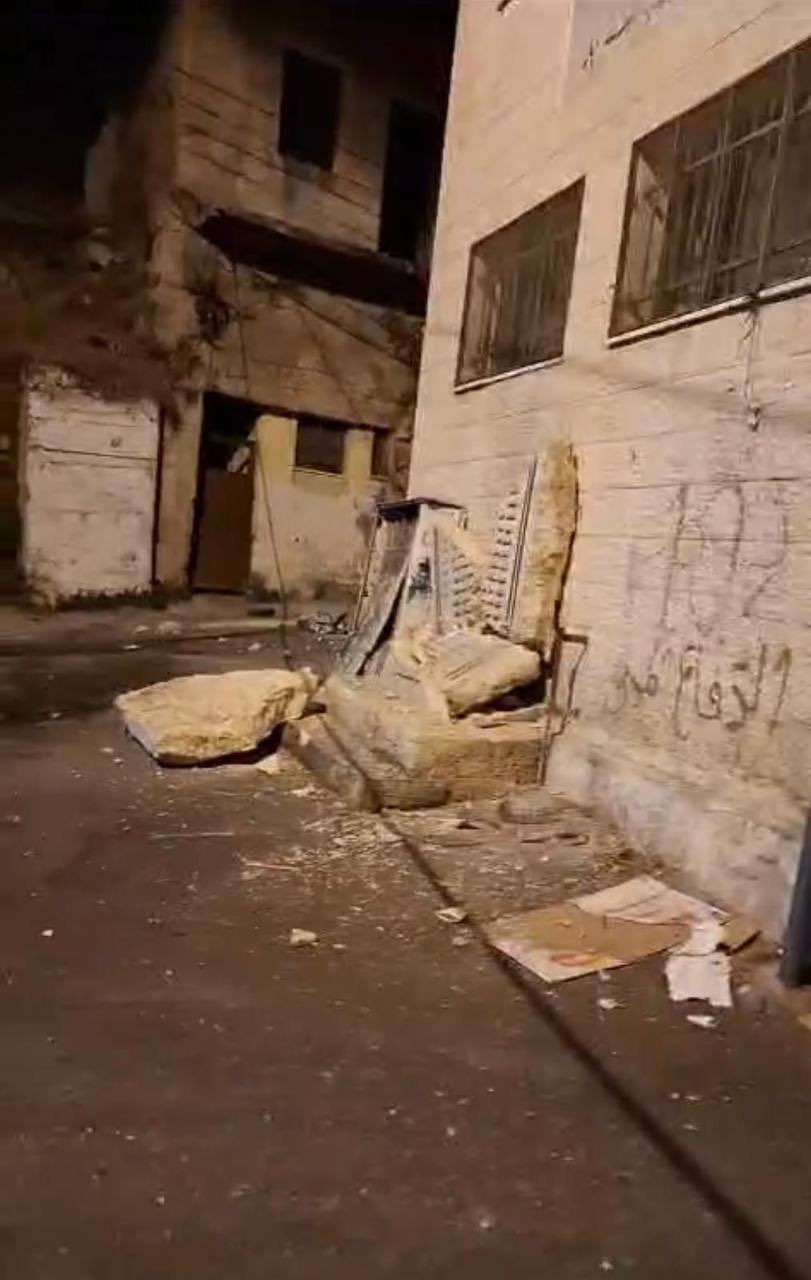 Israeli Forces Destroy Palestinian Memorial in Nablus Raid