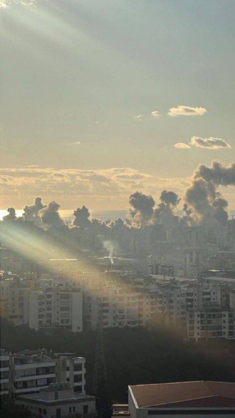 Israel Carpet Bombing Beirut Civilian Neighborhoods