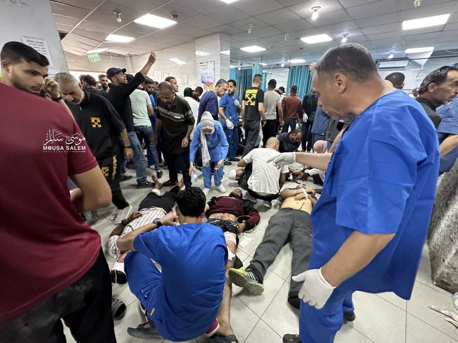 Israeli attack on shelter injures 30 displaced civilians