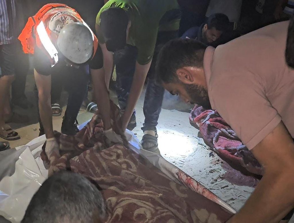 Civil Defence evacuates five killed in Israeli bombing Gaza