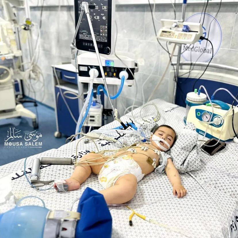 Seven-Month-Old Samira Sole Survivor of Gaza Family Home Bombing