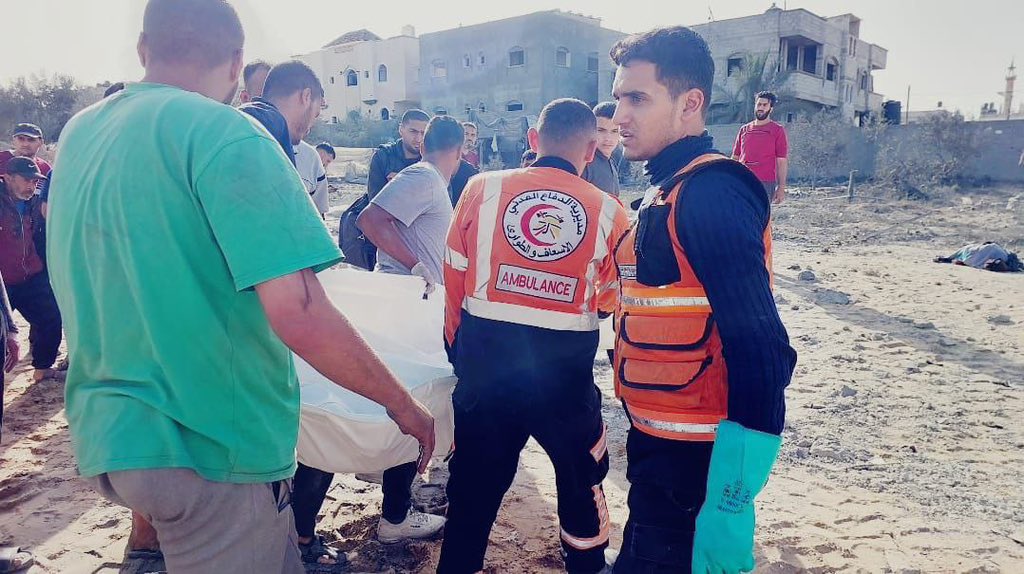 Israeli bombing kills twelve in Khan Younis neighborhood