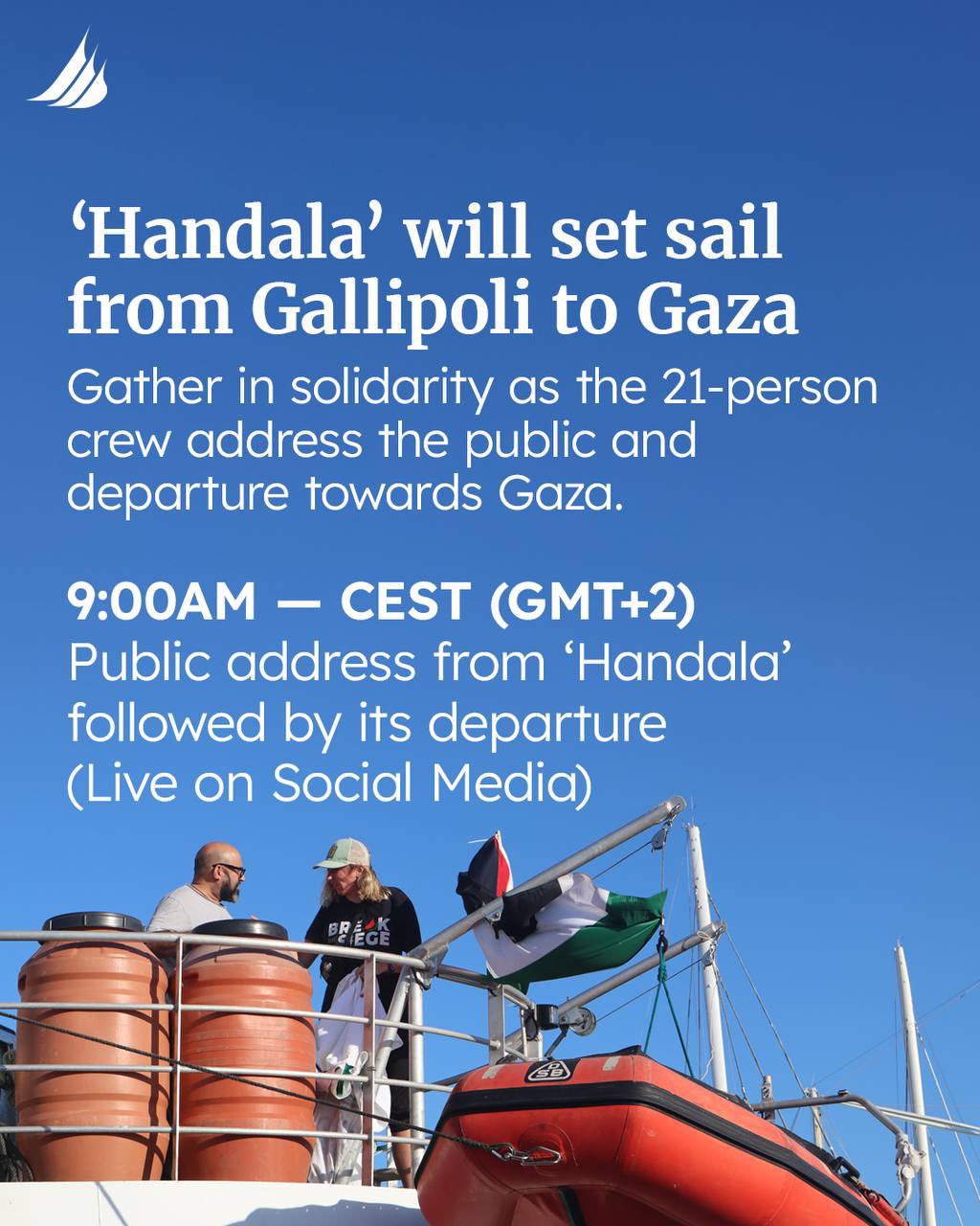 Handala Ship Sets Sail to Break Israel’s Gaza Siege