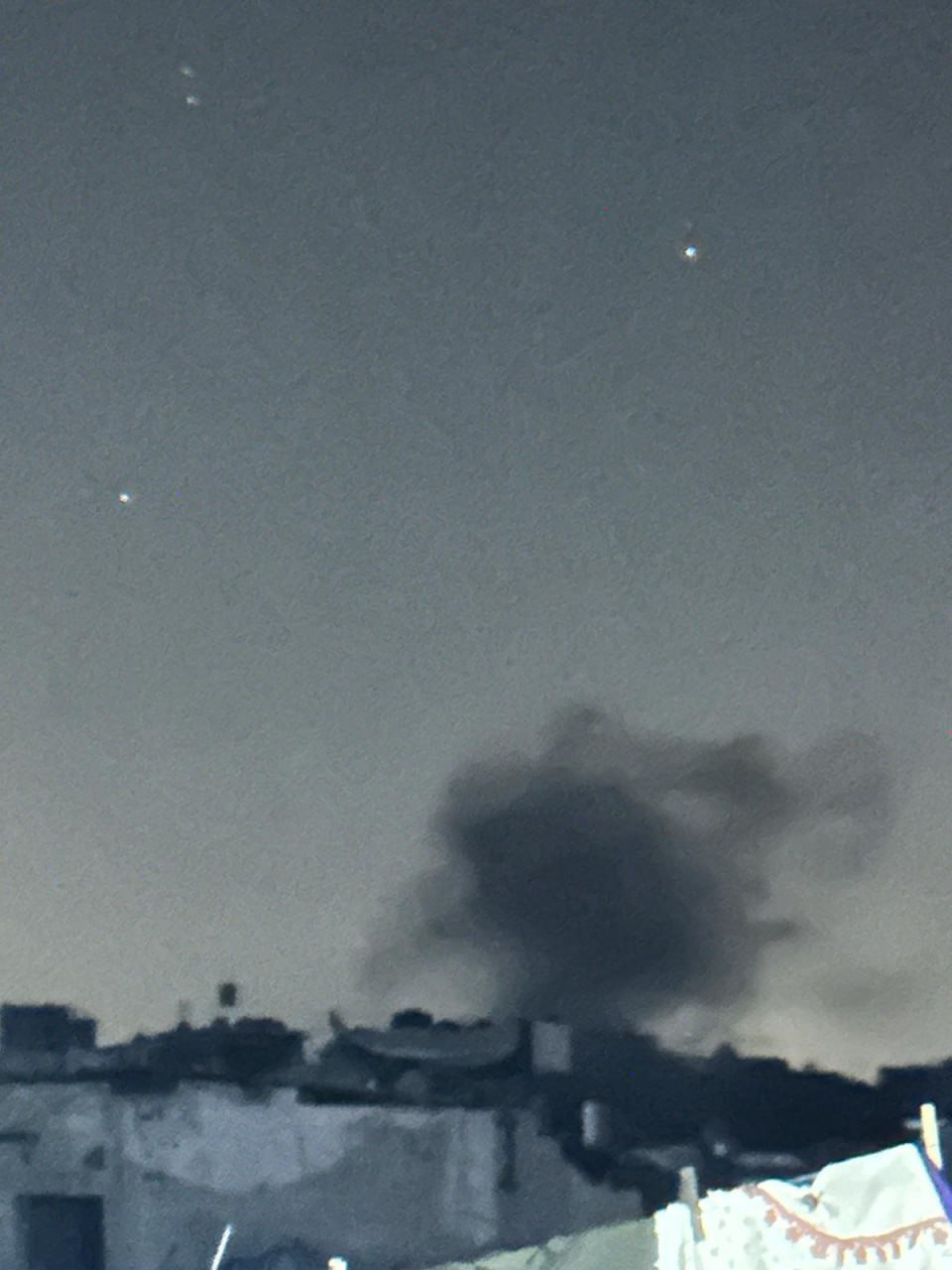 Israeli warplanes strike east of Jabalia in northern Gaza