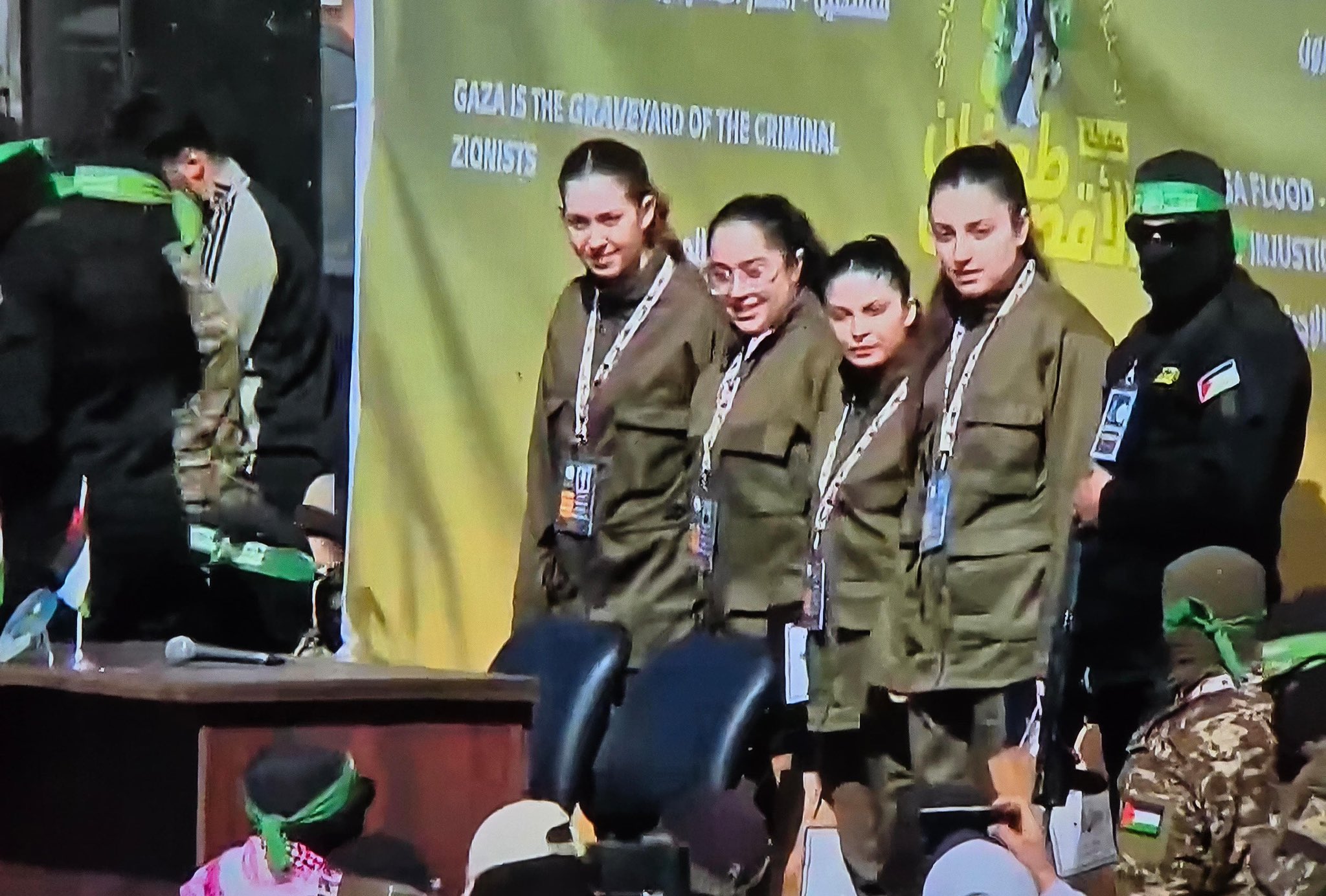Palestinian Resistance Releases Female Israeli Soldiers Gaza