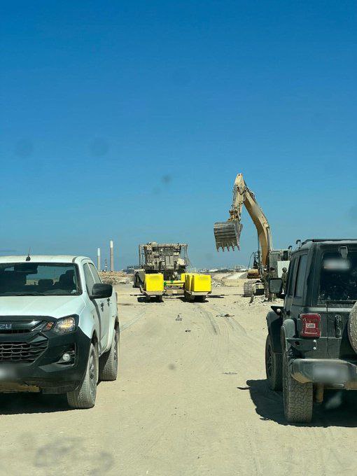 Israeli Army Marks Yellow Line for Gaza Ceasefire Agreement