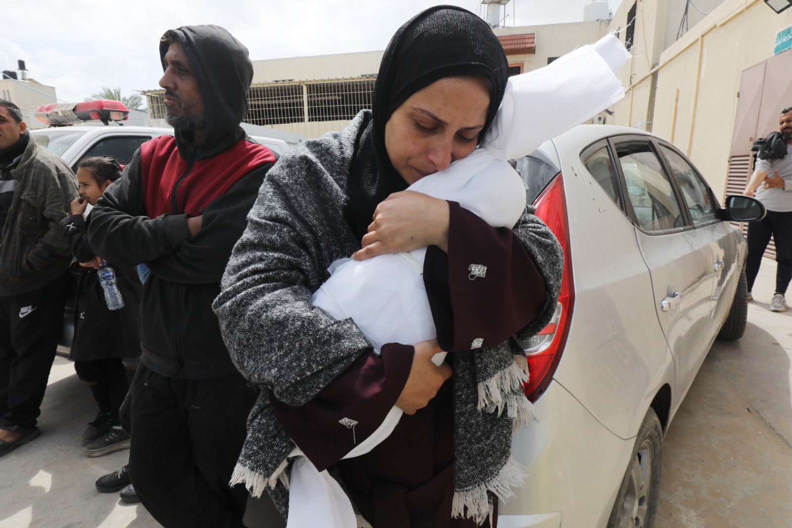 Mother Farewells 9-Day-Old Infant Killed in Gaza Strike