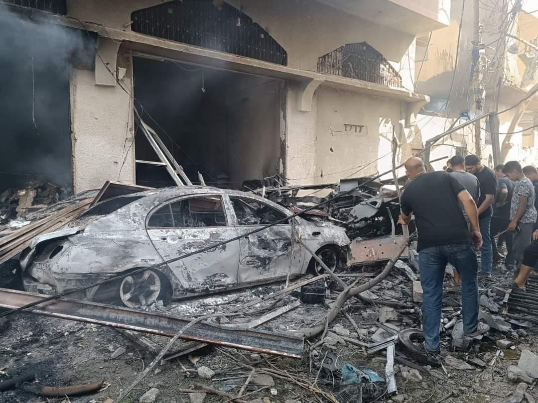 Gaza Nuseirat camp destroyed in Israeli operation freeing detainees