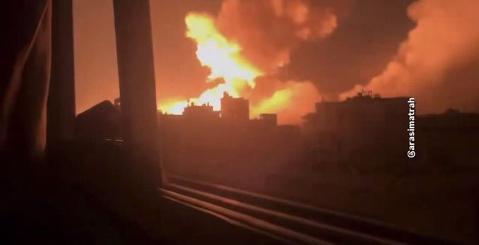 Israeli forces detonate booby-trapped vehicles in Gaza City