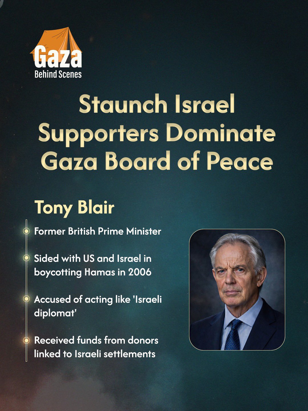 Tony Blair’s controversial Middle East legacy and Palestinian criticism