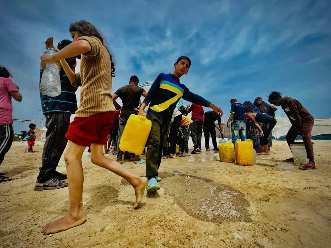 Water provision remains top concern for Gaza Strip displaced persons