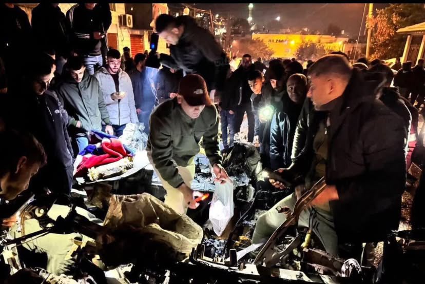 Airstrike targets car in Qabatiya, two killed