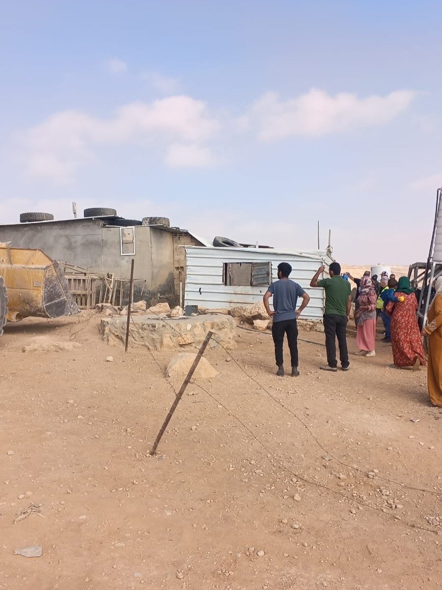 Destruction by Israeli army in Masafer Yatta, Al Fakheet