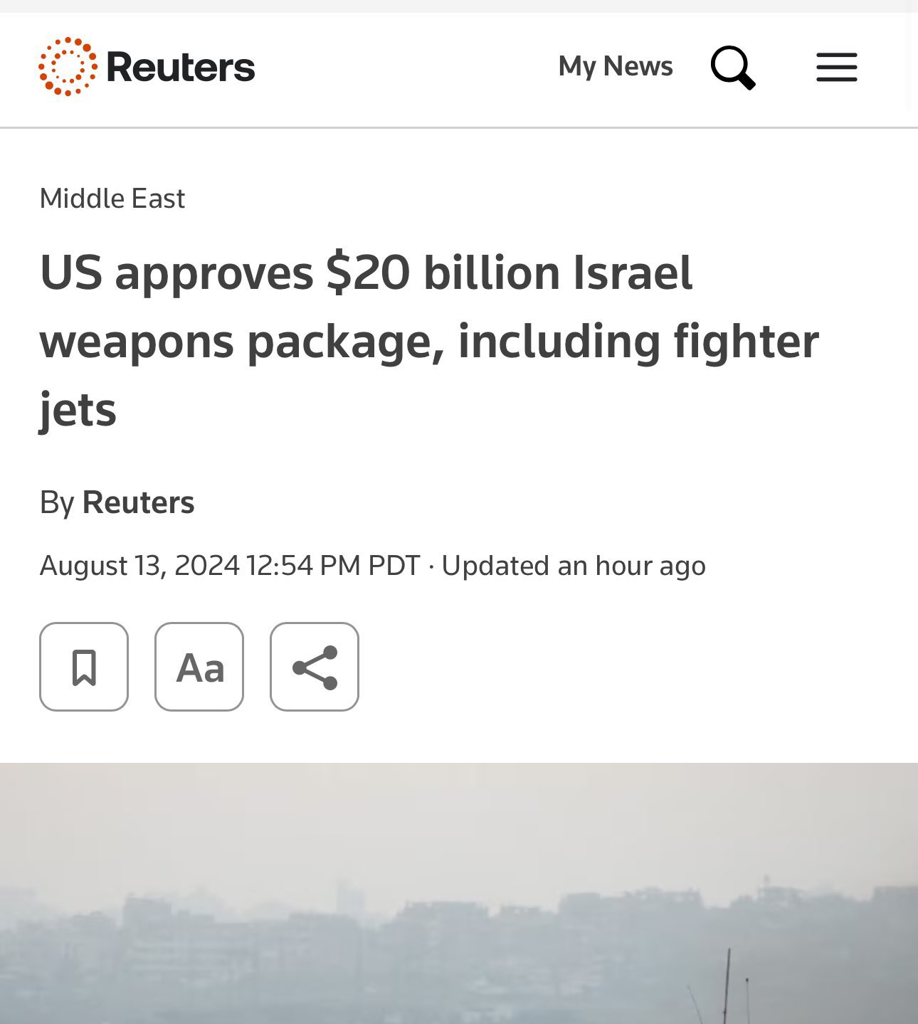 US Support for Israeli Occupation and School Massacre