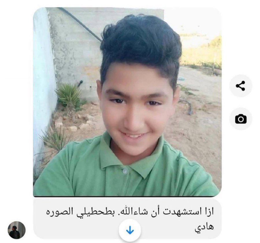 Child from Gaza killed, final wish to sister shared