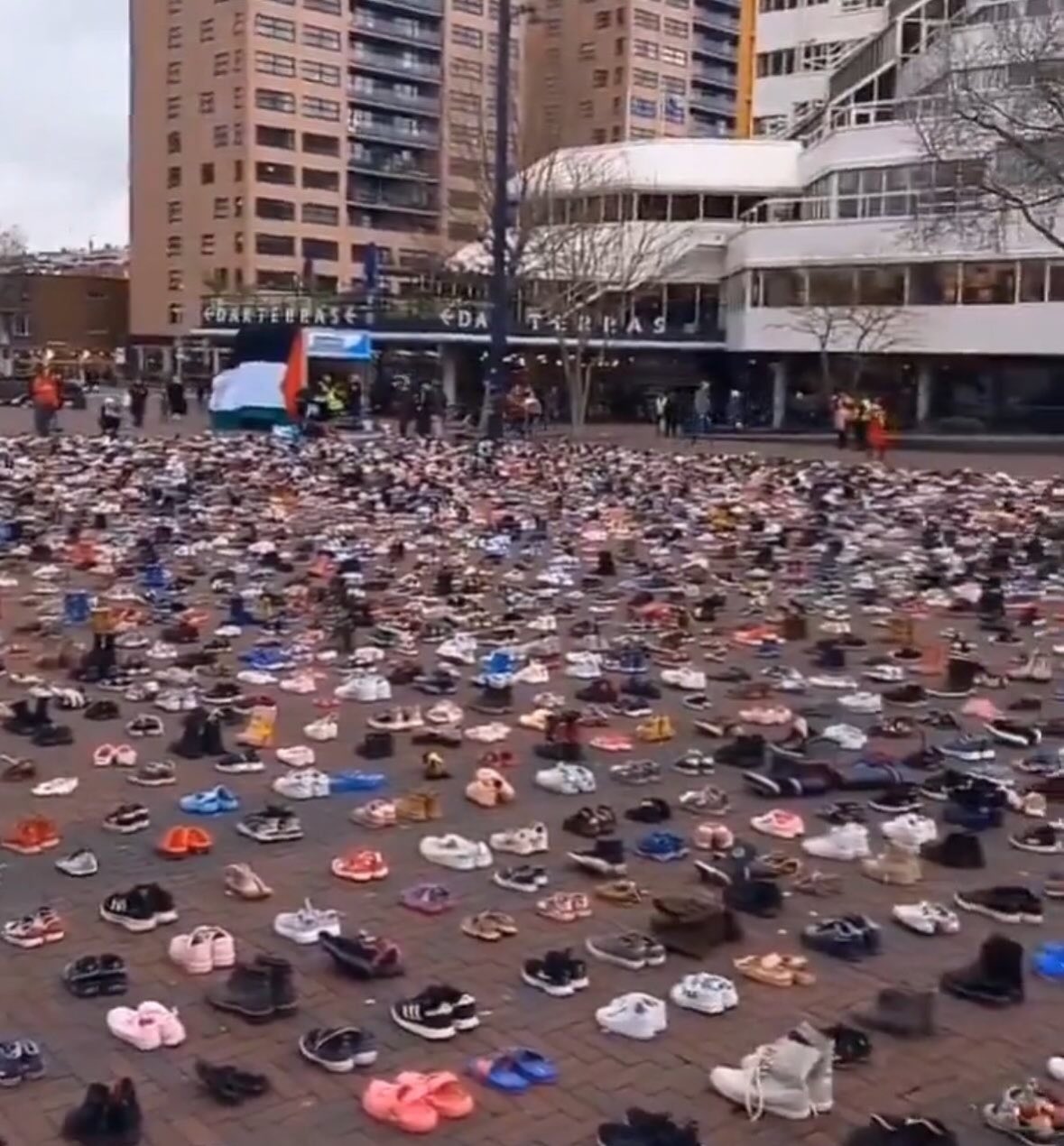 Netherlands Remembers 12000 Palestinian Children Killed Gaza