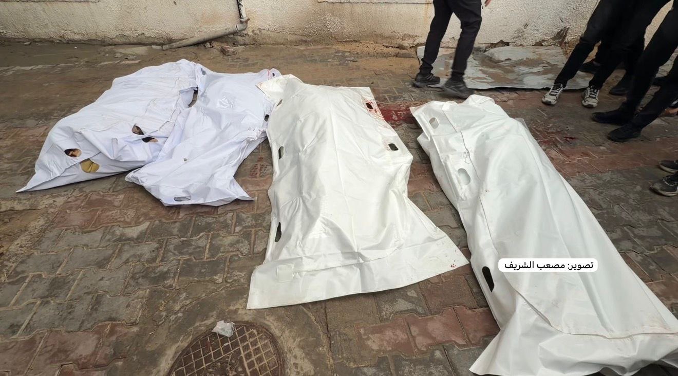 Israeli aircraft strikes vehicle west of Gaza City killing four Palestinians