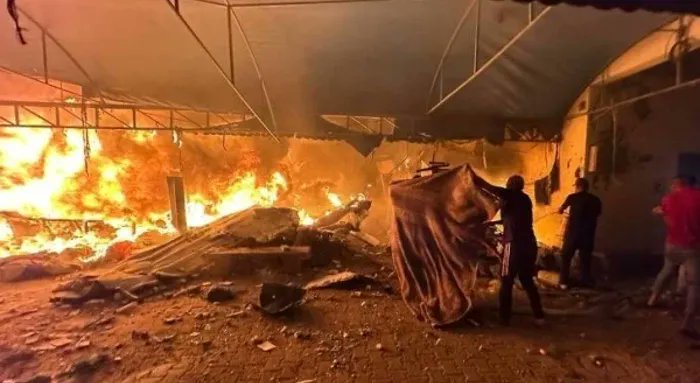 Missile strike on tent near Kuwaiti Hospital kills five