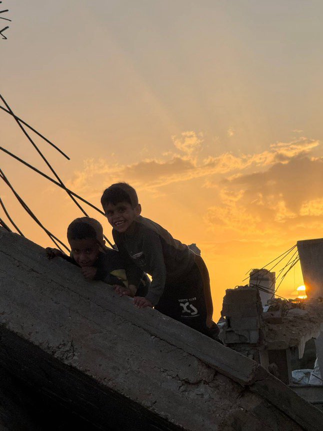 Children seeking joy amid destruction in Gaza