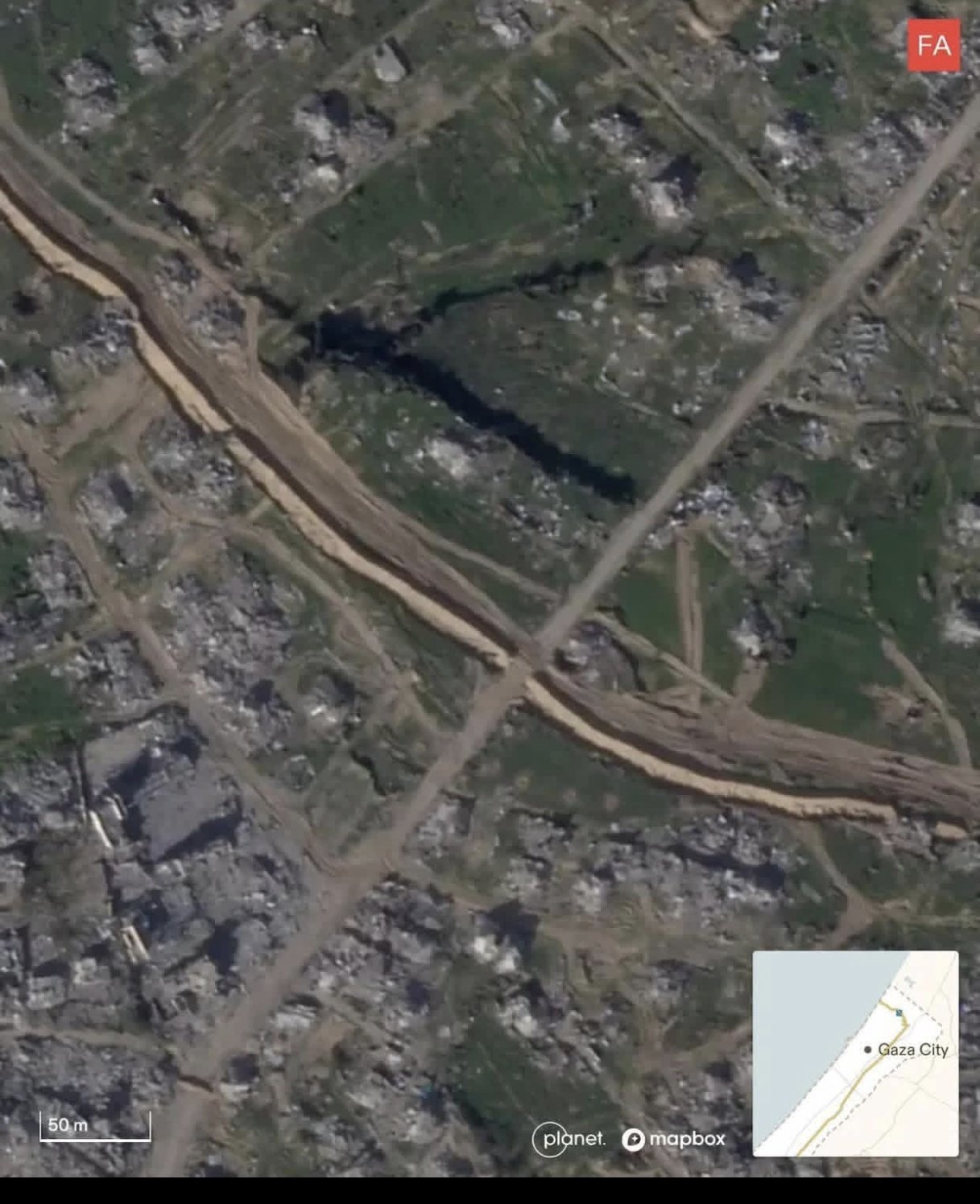Gaza Border Redrawing and Permanent Occupation Concerns