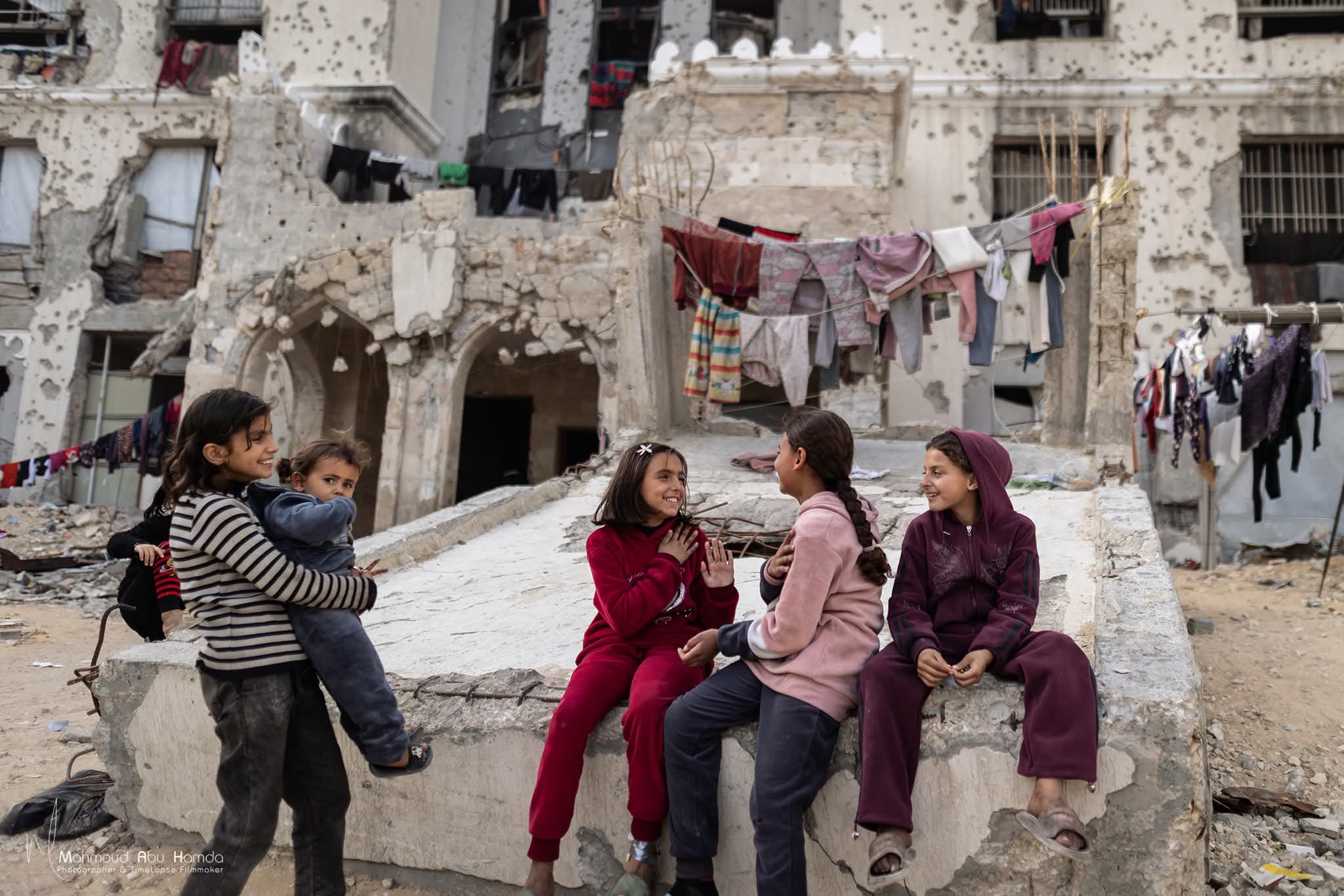 Children Find Joy and Laughter Despite Gaza’s Harsh Realities