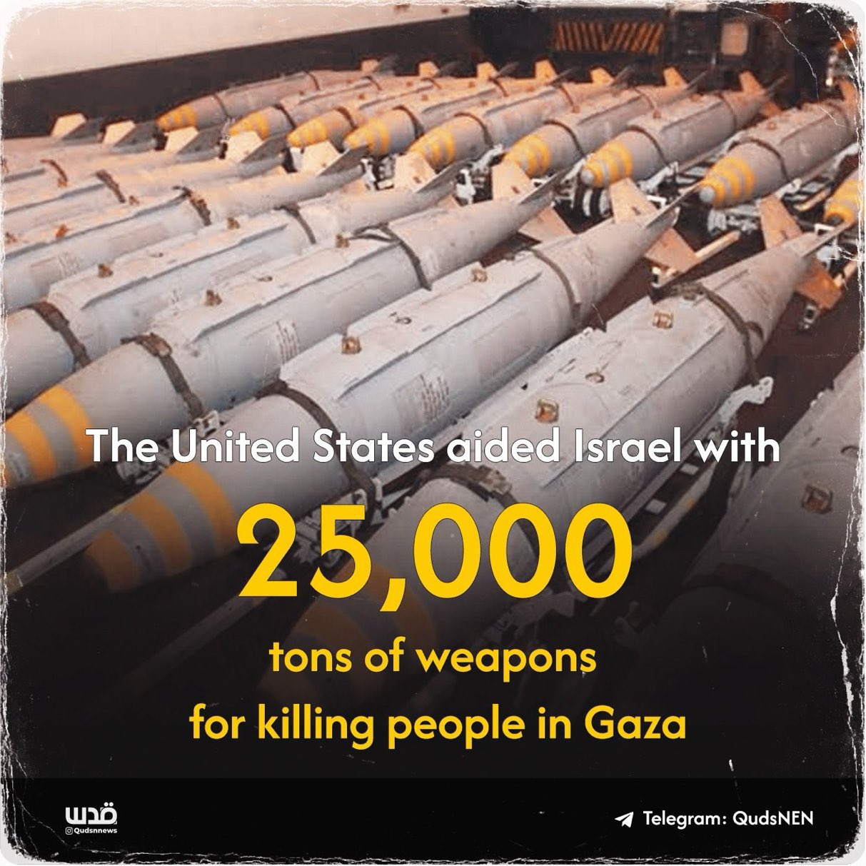 US weapons shipment to Israel amid Gaza conflict