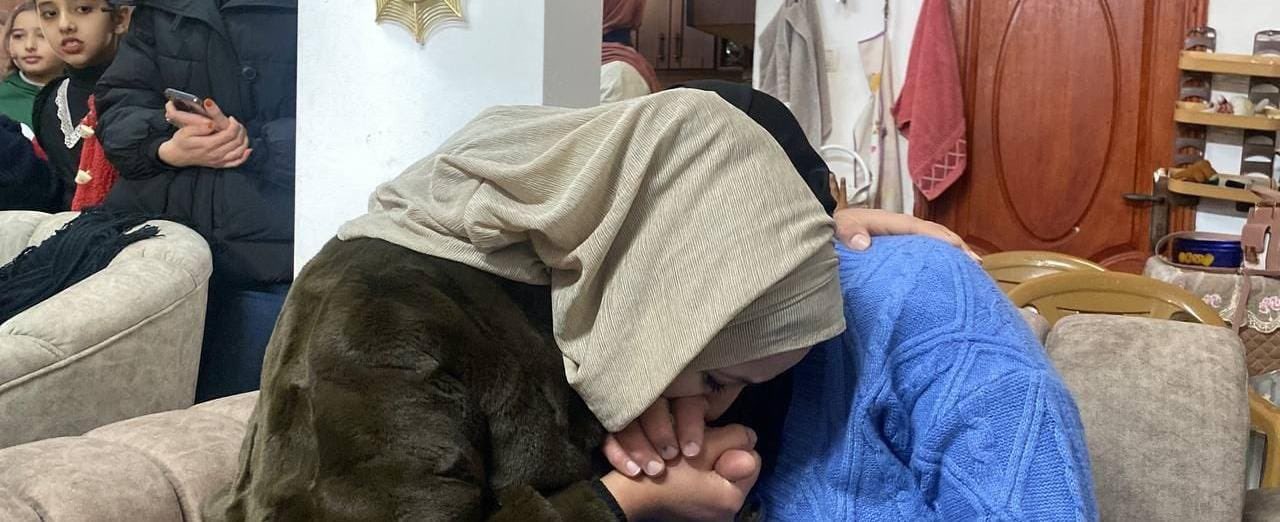 Freed Prisoner Munif Abu Atwan Reunites with Family in Egypt